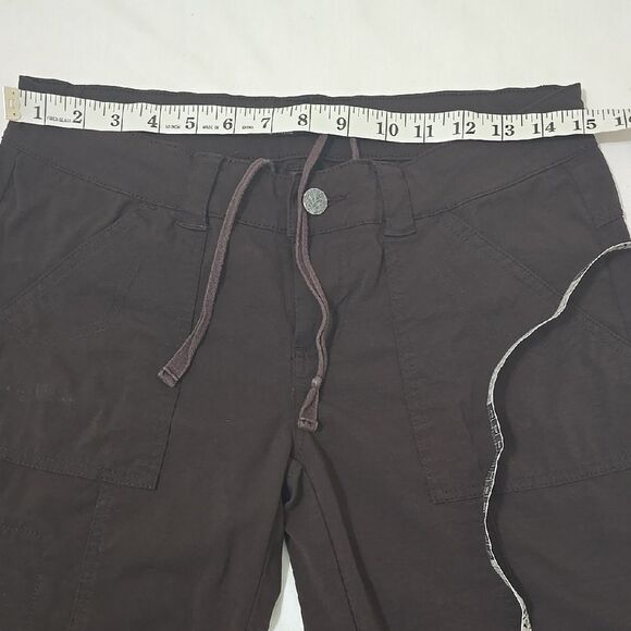 Prana, HYBRID HIKING Dark Brown Women's Pants size 4 - Picture 3 of 7